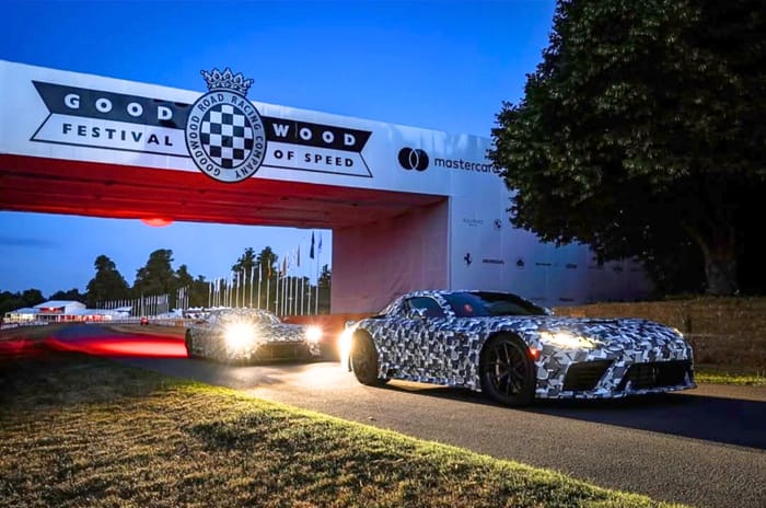 Lexus LFR V8 powered prototype debuts at Goodwood 2025